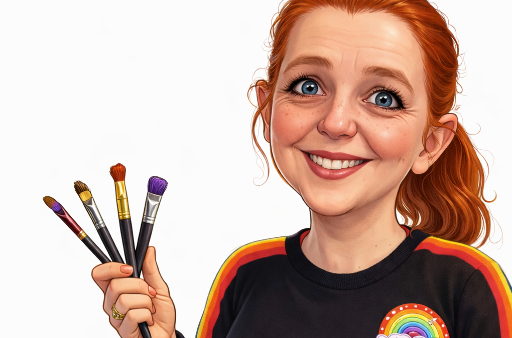 Use of Ai in Face painting.