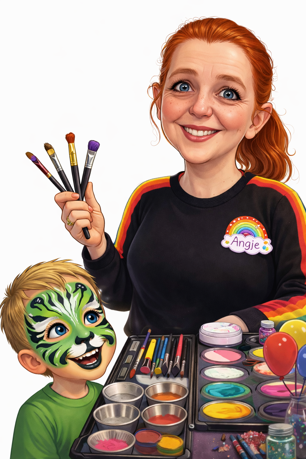 Ai Angie Face painter, Staffordshire